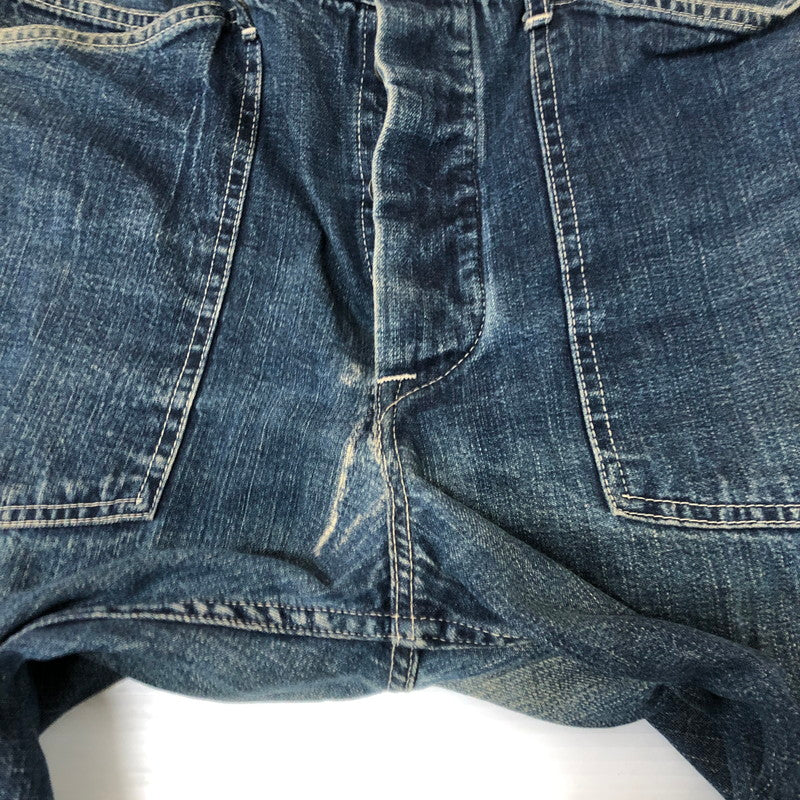 【現状渡し品】【メンズ】 Buzz Rickson's バズリクソンズ U.S.ARMY DENIM TROUSERS PANTS M43083 アメリカ軍 デニム トラウザーズ パンツ ボトムス 156-251125-yo-25-tei サイズ：表記消え カラー：インディゴ 万代Net店