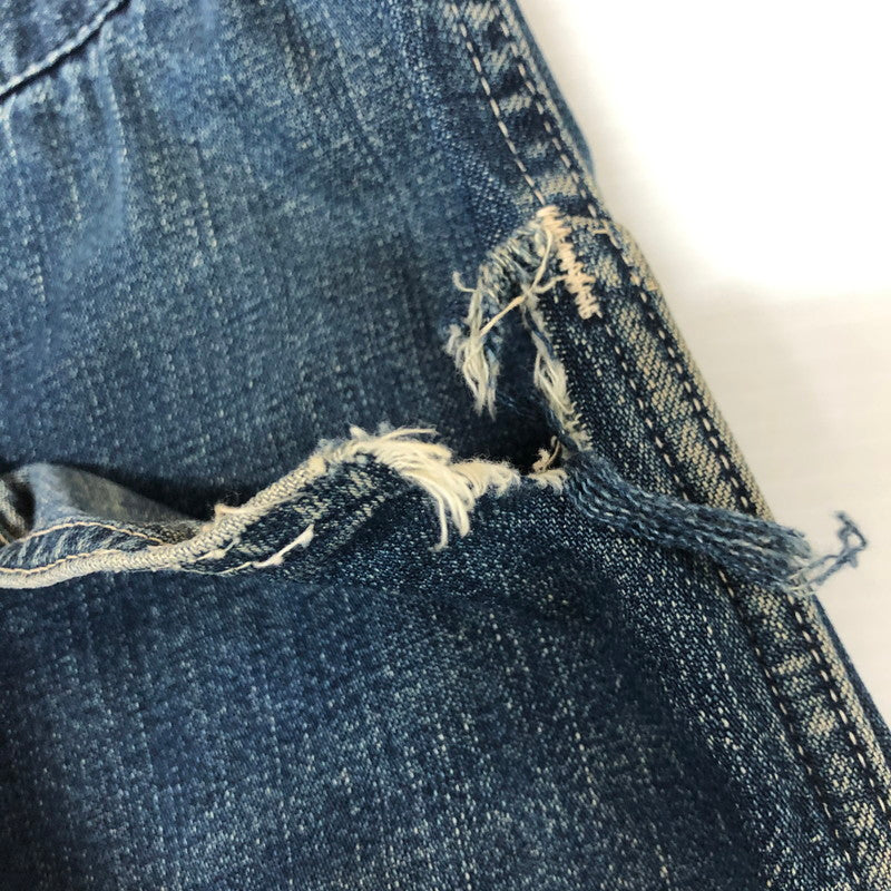 【現状渡し品】【メンズ】 Buzz Rickson's バズリクソンズ U.S.ARMY DENIM TROUSERS PANTS M43083 アメリカ軍 デニム トラウザーズ パンツ ボトムス 156-251125-yo-25-tei サイズ：表記消え カラー：インディゴ 万代Net店