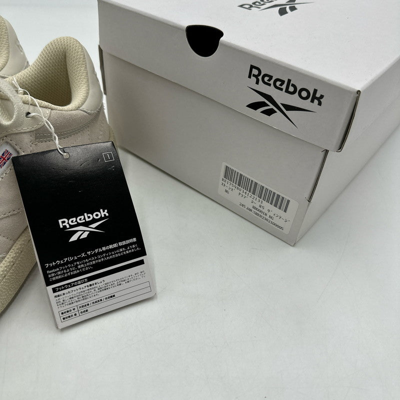 【未使用品】【レディース】 REEBOK×SIXTONES リーボック × ストーンズ コラボ RB00018 CLUB C 85 クラブ シー 85 スニーカー 靴 162-260210-nm-01-tei サイズ：24.5cm カラー：クリーム 万代Net店