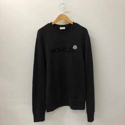 【中古品】【メンズ】 MONCLER モンクレール MAGLIA GIROCOLLO I209198G00048 809KR マグリア クルーネックスウェット トップス トレーナー 141-250208-kk-04-tei サイズ：M カラー：ブラック 万代Net店