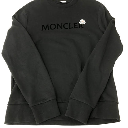 【中古品】【メンズ】 MONCLER モンクレール MAGLIA GIROCOLLO I209198G00048 809KR マグリア クルーネックスウェット トップス トレーナー 141-250208-kk-04-tei サイズ：M カラー：ブラック 万代Net店