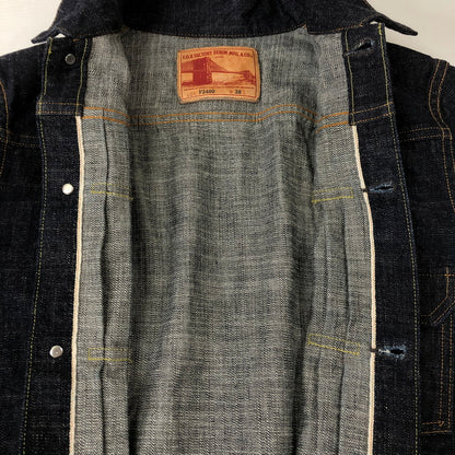 【中古品】【メンズ】 ALWAYS　OUT　OF　STOCK F.O.B FACTORY エフオービーファクトリー G-3 DENIM 1ST JACKET F2400 G-3 デニム ファーストジャケット ライトアウター 145-250208-kk-10-tei サイズ：38 カラー：インディゴ 万代Net店