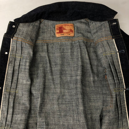 【中古品】【メンズ】 ALWAYS　OUT　OF　STOCK F.O.B FACTORY エフオービーファクトリー G-3 DENIM 1ST JACKET F2400 G-3 デニム ファーストジャケット ライトアウター 145-250208-kk-10-tei サイズ：38 カラー：インディゴ 万代Net店