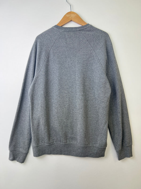 【中古品】【メンズ】 FOX RACING フォックスレーシング LOGO SWEAT ロゴ スウェット トレーナー 148-260924-AS-4-hon サイズ：M カラー：グレー 万代Net店