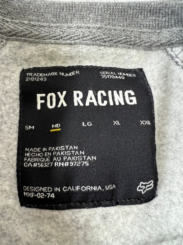 【中古品】【メンズ】 FOX RACING フォックスレーシング LOGO SWEAT ロゴ スウェット トレーナー 148-260924-AS-4-hon サイズ：M カラー：グレー 万代Net店