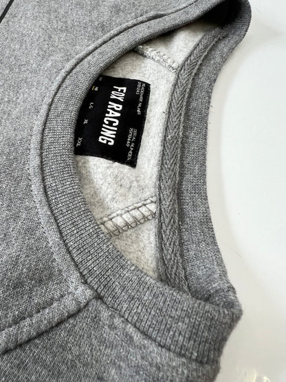 【中古品】【メンズ】 FOX RACING フォックスレーシング LOGO SWEAT ロゴ スウェット トレーナー 148-260924-AS-4-hon サイズ：M カラー：グレー 万代Net店