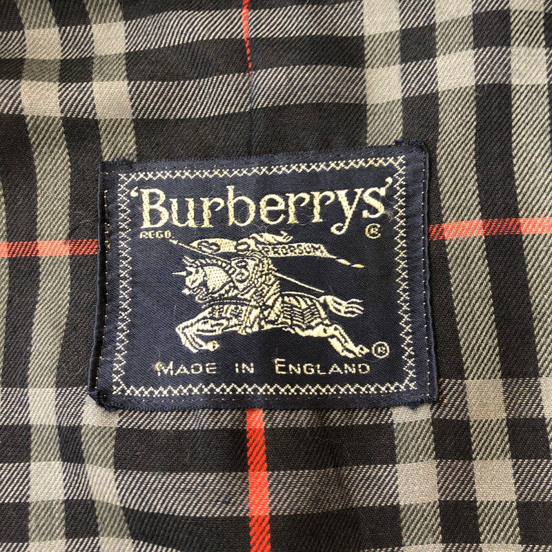 【中古品】【メンズ】 BURBERRY バーバリー 70’s～80’s SOUTIEN COLLAR COAT VINTAGE 70-80年代 ステンカラーコート アウター ヴィンテージ 141-250212-kk-05-tei サイズ：表記無し 下記参照 カラー：チャコール 万代Net店