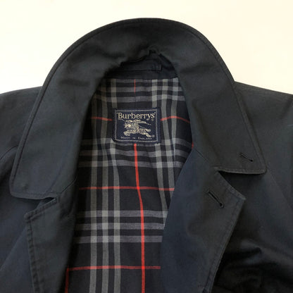 【中古品】【メンズ】 BURBERRY バーバリー 70’s～80’s SOUTIEN COLLAR COAT VINTAGE 70-80年代 ステンカラーコート アウター ヴィンテージ 141-250212-kk-05-tei サイズ：表記無し 下記参照 カラー：チャコール 万代Net店