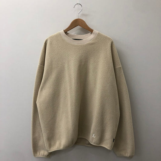 【中古品】【メンズ】 SOPHNET. ソフネット 21AW POLARTEC THERMAL PRO BOA FLEECE CREWNECK TOP SOPH-212011 ポーラーテック サーマル プロ ボアフリース クルーネックトップ トップス スウェット 142-250409-kk-19-tei サイズ：XL カラー：オフホワイト 万代Net店
