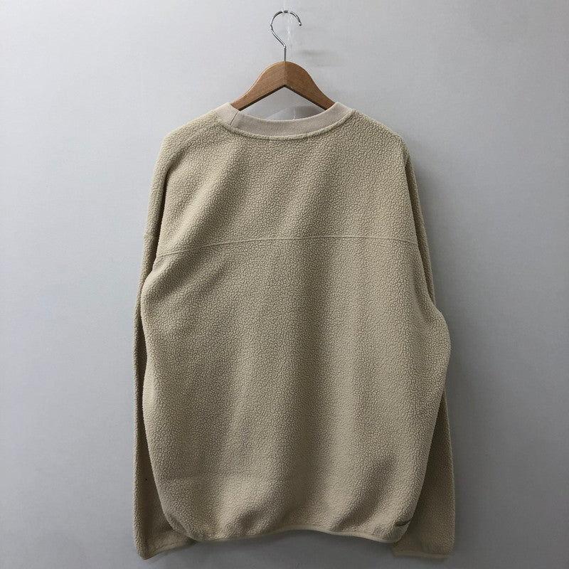 【中古品】【メンズ】 SOPHNET. ソフネット 21AW POLARTEC THERMAL PRO BOA FLEECE CREWNECK TOP SOPH-212011 ポーラーテック サーマル プロ ボアフリース クルーネックトップ トップス スウェット 142-250409-kk-19-tei サイズ：XL カラー：オフホワイト 万代Net店
