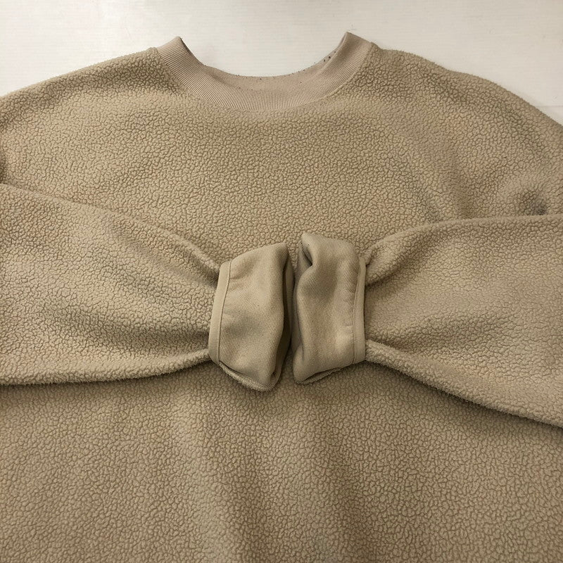 【中古品】【メンズ】 SOPHNET. ソフネット 21AW POLARTEC THERMAL PRO BOA FLEECE CREWNECK TOP SOPH-212011 ポーラーテック サーマル プロ ボアフリース クルーネックトップ トップス スウェット 142-250409-kk-19-tei サイズ：XL カラー：オフホワイト 万代Net店