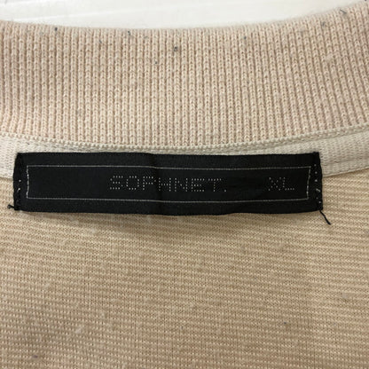 【中古品】【メンズ】 SOPHNET. ソフネット 21AW POLARTEC THERMAL PRO BOA FLEECE CREWNECK TOP SOPH-212011 ポーラーテック サーマル プロ ボアフリース クルーネックトップ トップス スウェット 142-250409-kk-19-tei サイズ：XL カラー：オフホワイト 万代Net店