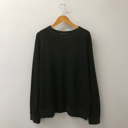 【中古品】【メンズ】 SOPHNET. ソフネット 23AW COTTON CASHMERE CREWNECK SWEAT SOPH-232045 コットン カシミア クルーネックスウェット トップス トレーナー 142-250409-kk-23-tei サイズ：XL カラー：ブラック 万代Net店