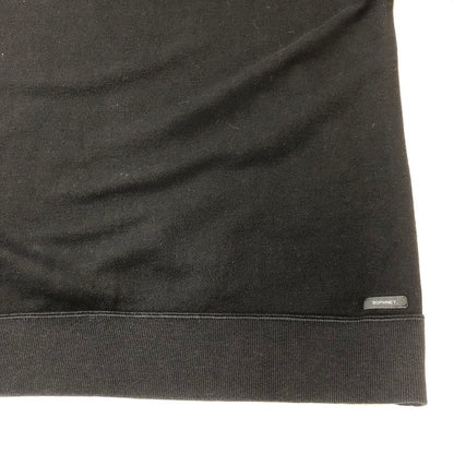 【中古品】【メンズ】 SOPHNET. ソフネット 23AW COTTON CASHMERE CREWNECK SWEAT SOPH-232045 コットン カシミア クルーネックスウェット トップス トレーナー 142-250409-kk-23-tei サイズ：XL カラー：ブラック 万代Net店