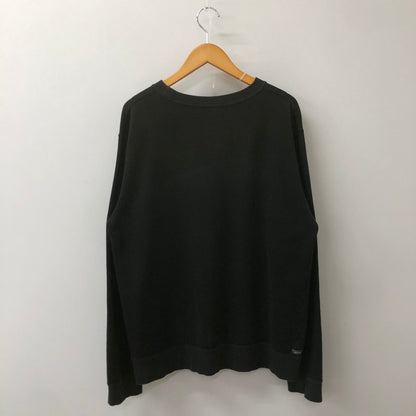 【中古品】【メンズ】 SOPHNET. ソフネット 23AW COTTON CASHMERE CREWNECK SWEAT SOPH-232045 コットン カシミア クルーネックスウェット トップス トレーナー 142-250409-kk-23-tei サイズ：XL カラー：ブラック 万代Net店