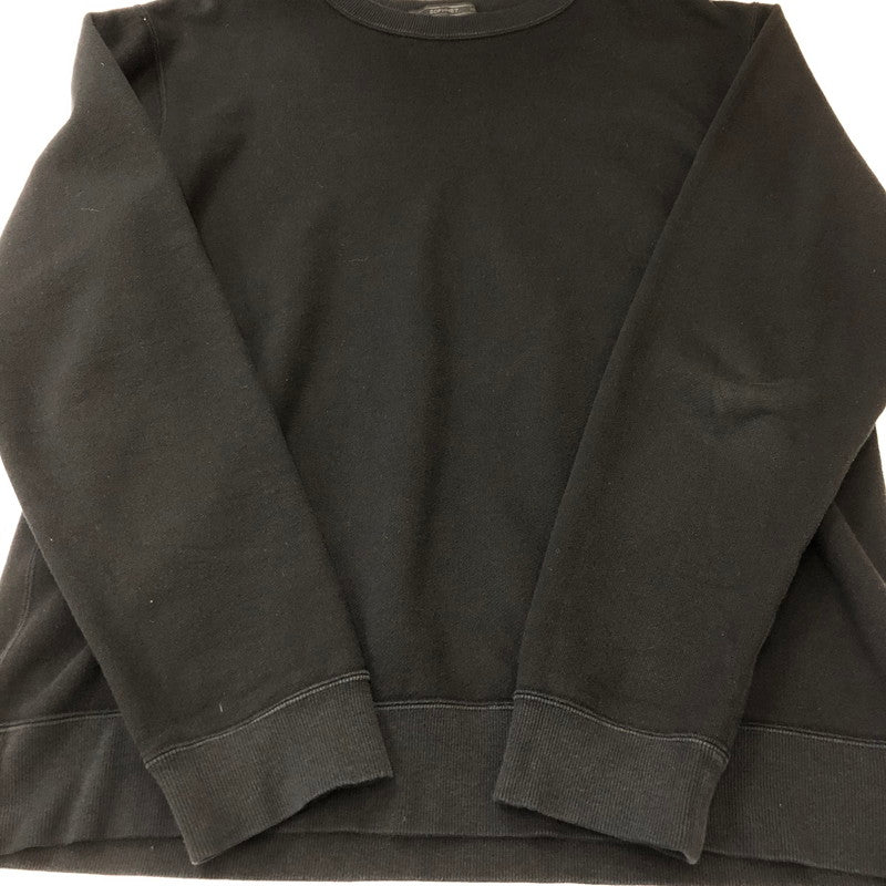 【中古品】【メンズ】 SOPHNET. ソフネット 23AW COTTON CASHMERE CREWNECK SWEAT SOPH-232045 コットン カシミア クルーネックスウェット トップス トレーナー 142-250409-kk-23-tei サイズ：XL カラー：ブラック 万代Net店