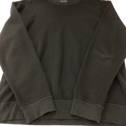 【中古品】【メンズ】 SOPHNET. ソフネット 23AW COTTON CASHMERE CREWNECK SWEAT SOPH-232045 コットン カシミア クルーネックスウェット トップス トレーナー 142-250409-kk-23-tei サイズ：XL カラー：ブラック 万代Net店