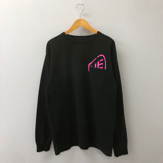 【中古品】【メンズ】 uniform experiment ユニフォームエクスペリメント 22SS L/S POCKET TEE UE-220048 ロングスリーブ ポケット Tシャツ 長袖 トップス 142-250409-kk-25-tei サイズ：4 カラー：ブラック 万代Net店