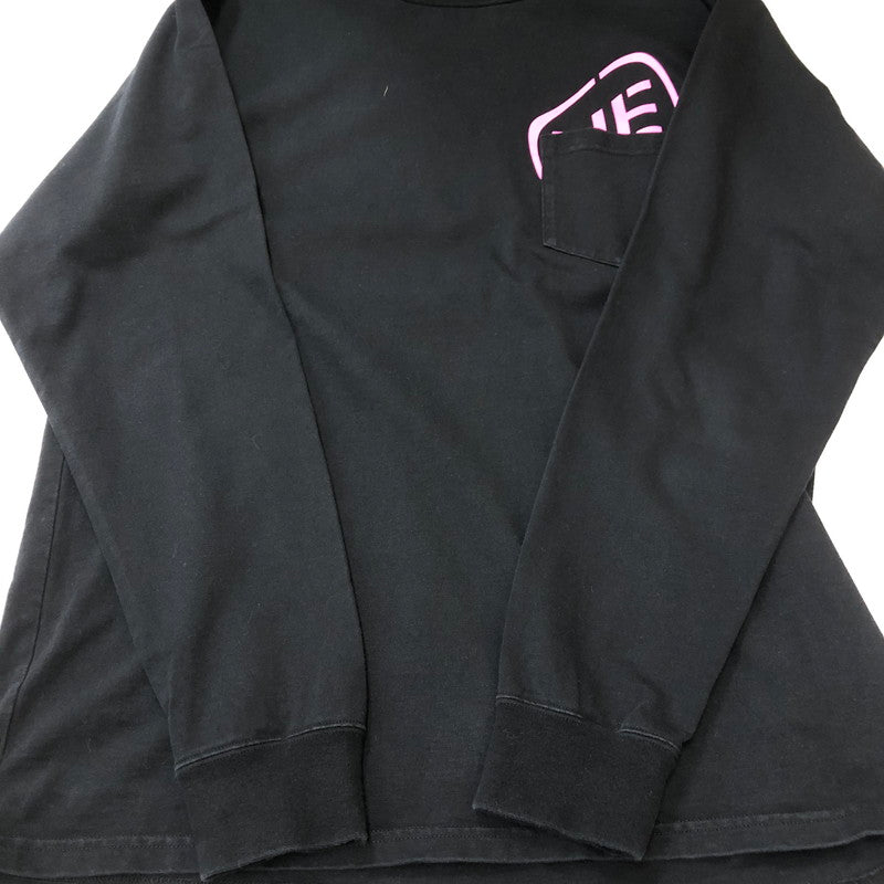 【中古品】【メンズ】 uniform experiment ユニフォームエクスペリメント 22SS L/S POCKET TEE UE-220048 ロングスリーブ ポケット Tシャツ 長袖 トップス 142-250409-kk-25-tei サイズ：4 カラー：ブラック 万代Net店