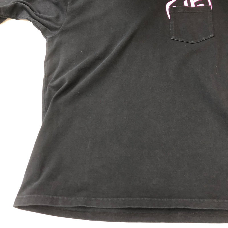 【中古品】【メンズ】 uniform experiment ユニフォームエクスペリメント 22SS L/S POCKET TEE UE-220048 ロングスリーブ ポケット Tシャツ 長袖 トップス 142-250409-kk-25-tei サイズ：4 カラー：ブラック 万代Net店