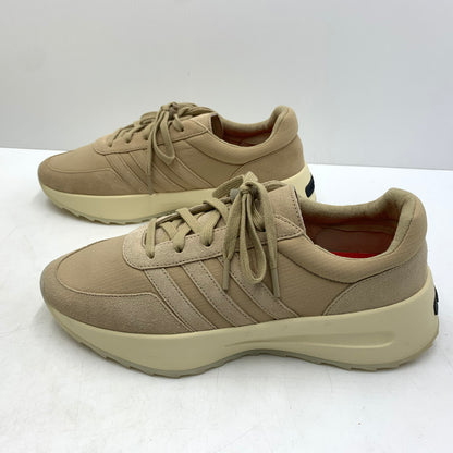 【中古品】【メンズ】 adidas アディダス × FOG ESSENTIALS フィアオブゴッド エッセンシャルズ 別注 コラボ ATHLEICS LOS ANGELS "CLAY" IF4215 アスレチックス ロサンゼルス スニーカー 靴 161-260618-ko-10-tei サイズ：28.5cm カラー：ベージュ 万代Net店