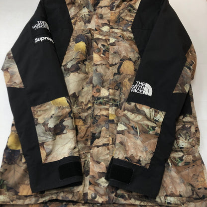 【中古品】【メンズ】 Supreme シュプリーム × THE NORTH FACE ザ ノースフェイス 別注 コラボ 16AW MOUNTAIN LIGHT JACKET NP510601I マウンテンライトジャケット ライトアウター 枯葉 149-250731-kk-10-tei サイズ：S カラー：LEAVES 万代Net店