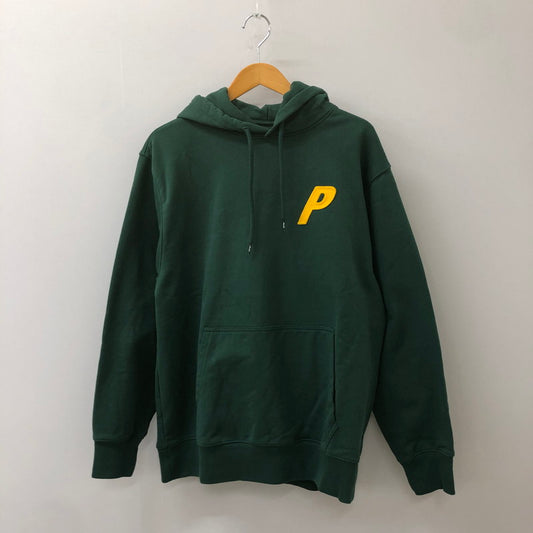 【中古品】【メンズ】 PALACE パレス 23AW P3 FELT HOOD P3 フェルト フード トップス プルオーバーフーディー パーカー 142-250308-kk-07-tei サイズ：L カラー：グリーン 万代Net店