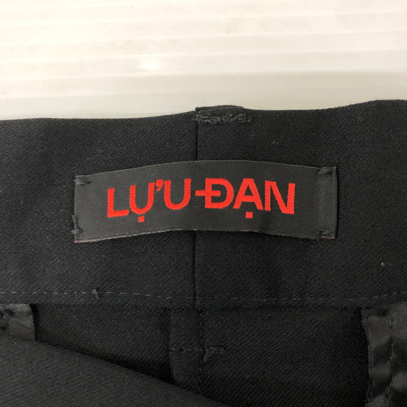 【中古品】【メンズ】  LUU-DAN ルー・ダン APRON SKIRT エプロンスカート ボトムス 158-250221-kk-25-tei サイズ：S カラー：ブラック 万代Net店