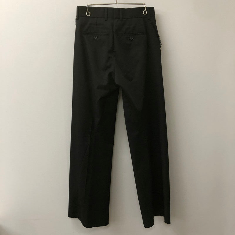 【中古品】【メンズ】  YUKI HASHIMOTO ユーキハシモト YH RAW EDGE TWISTED TROUSERS PT-01-0004R YH ロウエッジ ツイステッド トラウザーズ ボトムス パンツ 151-250212-kk-48-tei サイズ：46 カラー：ブラック 万代Net店