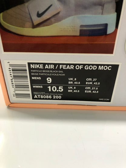 【中古品】【メンズ】 NIKE ナイキ AT8086-200 AIR FEAR OF GOD MOC エアー フィア オブ ゴッド 靴 シューズ スニーカー 160-260924-AS-41-hon サイズ：27cm US9 カラー：PARTICLE BEIGE/BLACK-SAIL 万代Net店