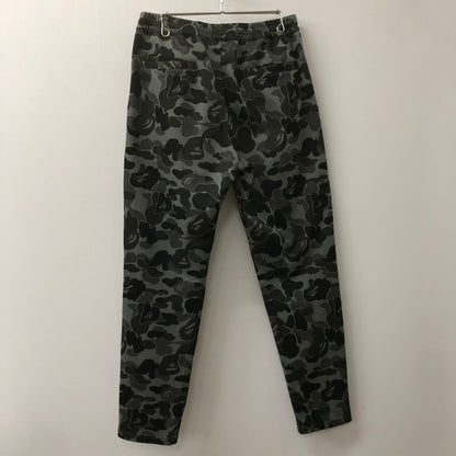 【中古品】【メンズ】 A BATHING APE アベイシングエイプ ABC CAMO JERSEY PANTS 001PTJ201007M ABCカモ ジャージーパンツ ボトムス 153-250212-kk-52-tei サイズ：XL カラー：ブラック 万代Net店