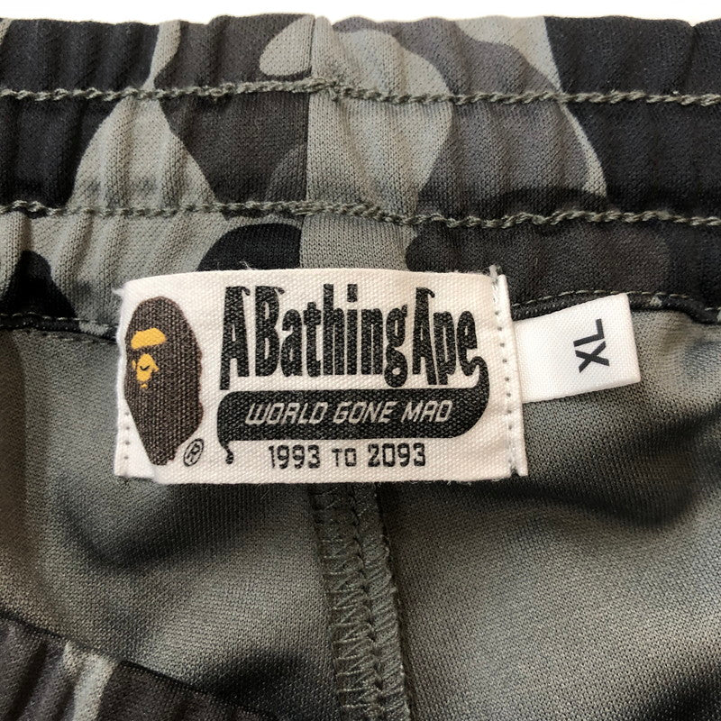 【中古品】【メンズ】 A BATHING APE アベイシングエイプ ABC CAMO JERSEY PANTS 001PTJ201007M ABCカモ ジャージーパンツ ボトムス 153-250212-kk-52-tei サイズ：XL カラー：ブラック 万代Net店