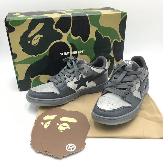 【中古品】【メンズ】 A BATHING APE アベイシングエイプ BAPE SK8 STA #5 M191323 ベイプ スケートスタ スニーカー 靴 162-250621-kk-13-tei カラー：GRAY 万代Net店