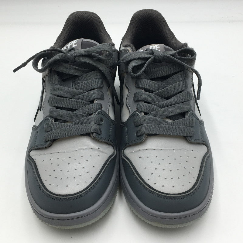 【中古品】【メンズ】 A BATHING APE アベイシングエイプ BAPE SK8 STA #5 M191323 ベイプ スケートスタ スニーカー 靴 162-250621-kk-13-tei カラー：GRAY 万代Net店
