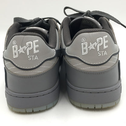 【中古品】【メンズ】 A BATHING APE アベイシングエイプ BAPE SK8 STA #5 M191323 ベイプ スケートスタ スニーカー 靴 162-250621-kk-13-tei カラー：GRAY 万代Net店