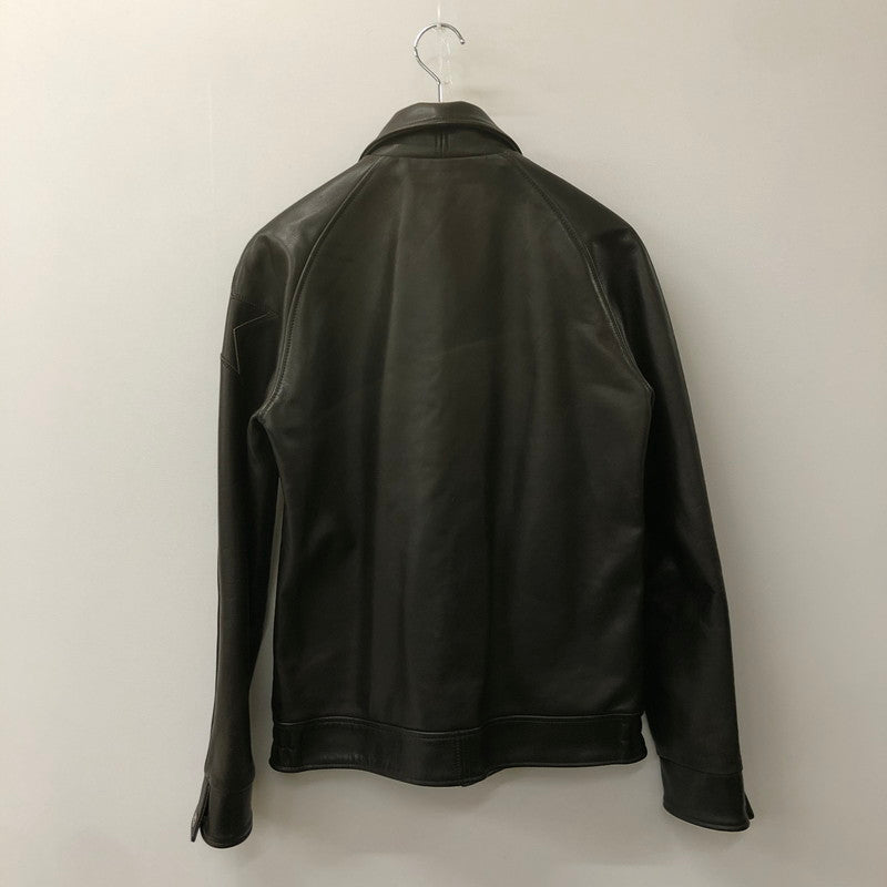 【中古品】【メンズ】  M エム STAR COW LEATHER JACKET スター カウレザージャケット アウター ライダースジャケット 145-250212-kk-28-tei サイズ：M カラー：ブラウン 万代Net店