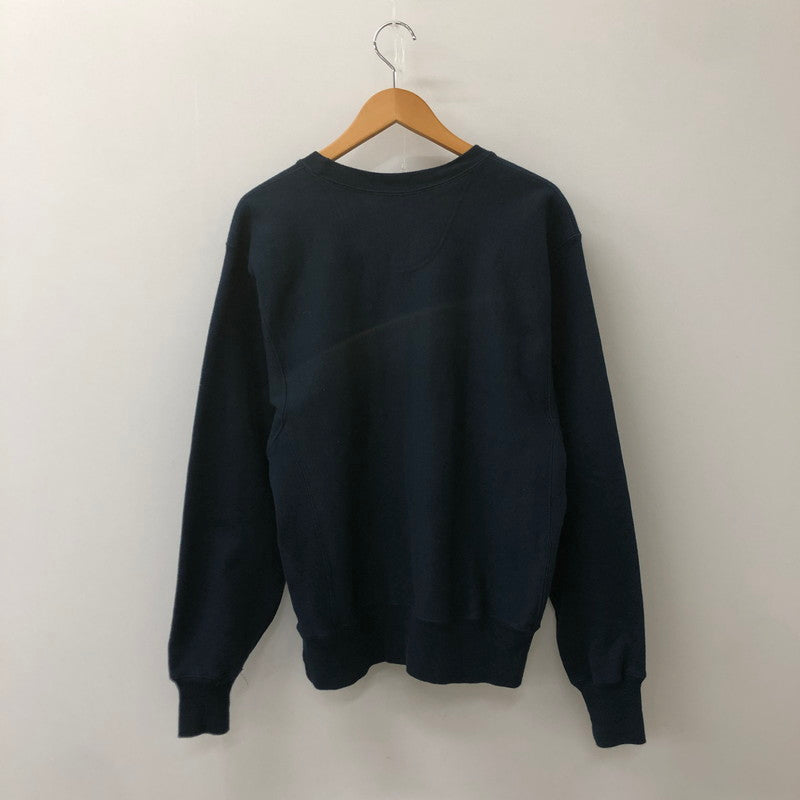 【中古品】【メンズ】 Champion チャンピオン PREMIUM REVERSE WEAVE CREWNECK SWEAT S149 プレミアム リバースウィーブ クルーネックスウェット トップス トレーナー 145-250309-kk-09-tei サイズ：S カラー：ネイビー 万代Net店