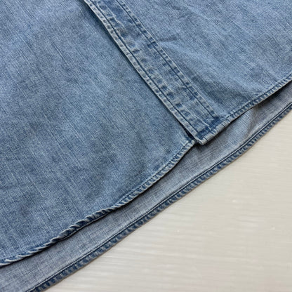 【中古品】【メンズ】 SD DENIM BUTTON－DOWN SHIRT VINTAGE WASH SHIRT SDデニム ボタンダウン シャツ ヴィンテージウォッシュ シャツ 長袖 トップス 145-251229-yo-07-fuzh サイズ：L カラー：インディゴ 万代Net店