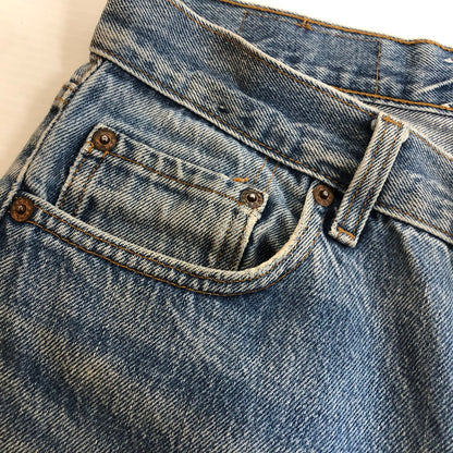 【現状渡し品】【メンズ】 Levi's リーバイス 80's 501 DENIM PANTS VINTAGE 1501-0117 80年代 デニムパンツ ボトムス ジーンズ ボタン裏524 ヴィンテージ 156-251118-ts-18-tei サイズ：w31 カラー：インディゴ 万代Net店