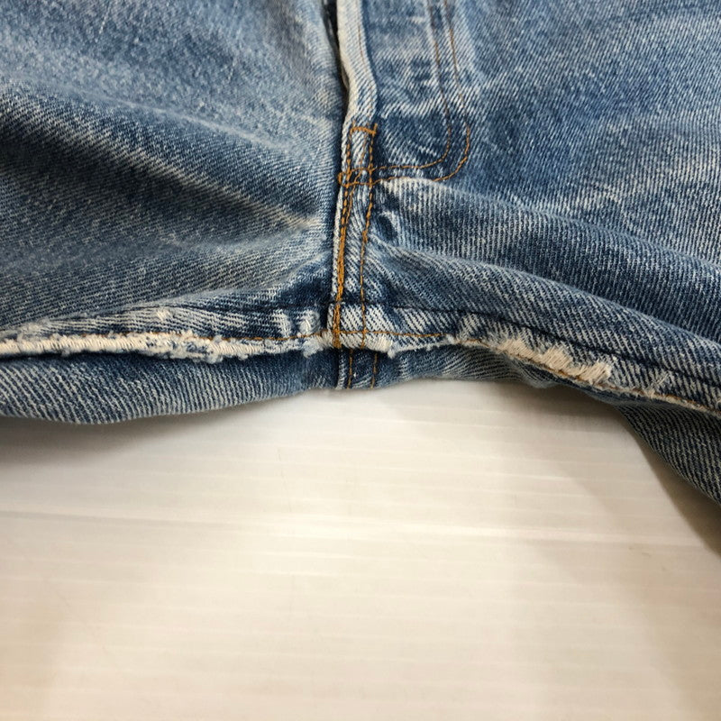 【現状渡し品】【メンズ】 Levi's リーバイス 80's 501 DENIM PANTS VINTAGE 1501-0117 80年代 デニムパンツ ボトムス ジーンズ ボタン裏524 ヴィンテージ 156-251118-ts-18-tei サイズ：w31 カラー：インディゴ 万代Net店