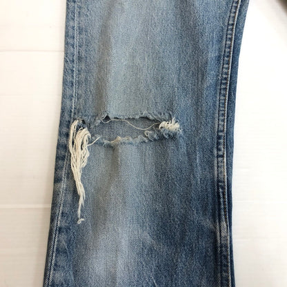 【現状渡し品】【メンズ】 Levi's リーバイス 80's 501 DENIM PANTS VINTAGE 1501-0117 80年代 デニムパンツ ボトムス ジーンズ ボタン裏524 ヴィンテージ 156-251118-ts-18-tei サイズ：w31 カラー：インディゴ 万代Net店