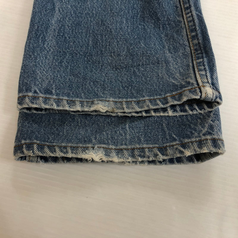 【現状渡し品】【メンズ】 Levi's リーバイス 80's 501 DENIM PANTS VINTAGE 1501-0117 80年代 デニムパンツ ボトムス ジーンズ ボタン裏524 ヴィンテージ 156-251118-ts-18-tei サイズ：w31 カラー：インディゴ 万代Net店