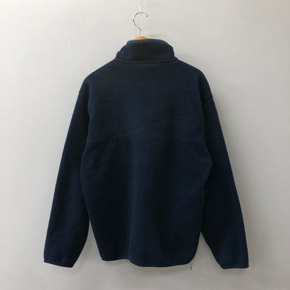 【現状渡し品】【メンズ】 patagonia パタゴニア SYNCHILLA SNAP-T PULLOVER 25450 F5 シンチラスナップT プルオーバー ライトアウター フリースジャケット 144-250212-kk-18-tei サイズ：M カラー：ネイビー 万代Net店