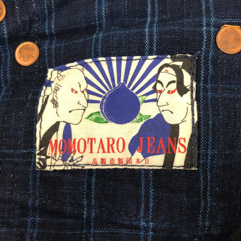 【中古品】【メンズ】  MOMOTARO JEANS 桃太郎ジーンズ 銅丹レーベル 14.7oz 特濃セルビッチデニム タイトストレート G017-MB ボトムス デニムパンツ 156-250221-kk-23-tei サイズ：29 カラー：インディゴ 万代Net店