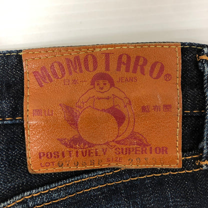 【中古品】【メンズ】  MOMOTARO JEANS 桃太郎ジーンズ 15.7oz 出陣 タイトストレート デニムパンツ 0705SP ボトムス 156-250221-kk-22-tei サイズ：29 カラー：インディゴ 万代Net店