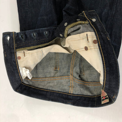 【中古品】【メンズ】  MOMOTARO JEANS 桃太郎ジーンズ 15.7oz 出陣 タイトストレート デニムパンツ 0705SP ボトムス 156-250221-kk-22-tei サイズ：29 カラー：インディゴ 万代Net店