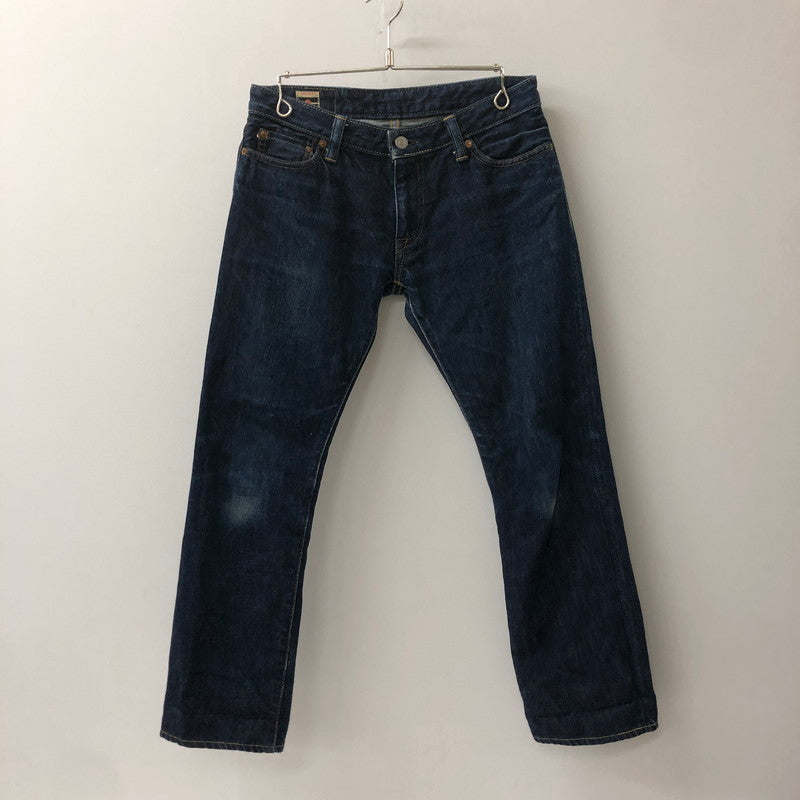 【中古品】【レディース】  MOMOTARO JEANS 桃太郎ジーンズ 出陣レディース・ローライズタイトストレート 7003SP ボトムス デニムパンツ 156-250221-kk-24-tei サイズ：28 カラー：インディゴ 万代Net店