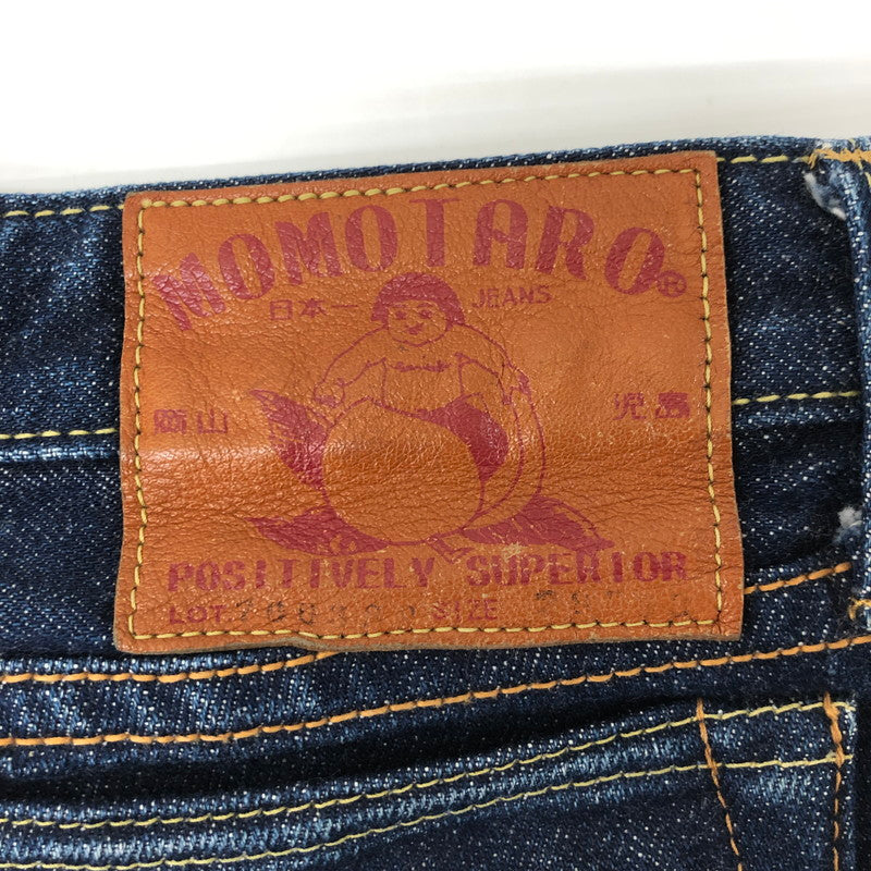 【中古品】【レディース】  MOMOTARO JEANS 桃太郎ジーンズ 出陣レディース・ローライズタイトストレート 7003SP ボトムス デニムパンツ 156-250221-kk-24-tei サイズ：28 カラー：インディゴ 万代Net店