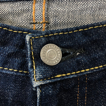 【中古品】【レディース】  MOMOTARO JEANS 桃太郎ジーンズ 出陣レディース・ローライズタイトストレート 7003SP ボトムス デニムパンツ 156-250221-kk-24-tei サイズ：28 カラー：インディゴ 万代Net店