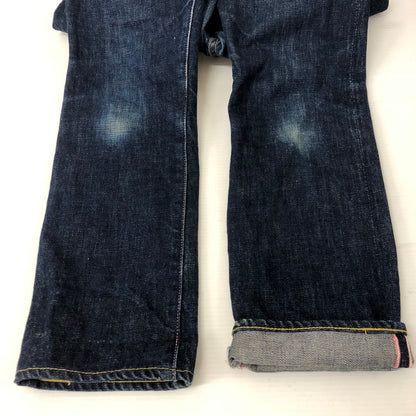 【中古品】【レディース】  MOMOTARO JEANS 桃太郎ジーンズ 出陣レディース・ローライズタイトストレート 7003SP ボトムス デニムパンツ 156-250221-kk-24-tei サイズ：28 カラー：インディゴ 万代Net店